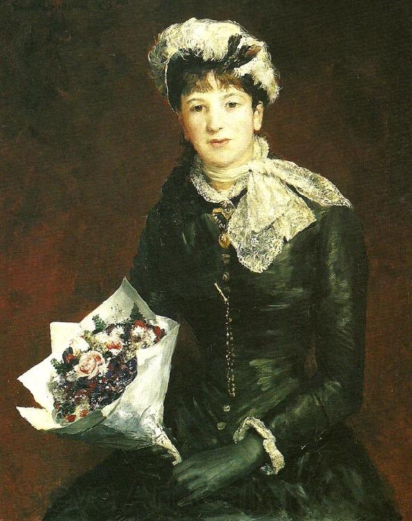 Ernst Josephson portrtt av froken anna heyman France oil painting art